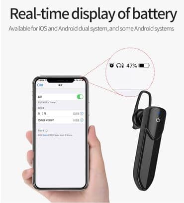 radio sa ekranom na izvlacenje: Bluetooth Handsfree Bezicna Slusalica Efektivna udaljenost: 10 metara — 9