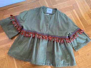 Pončo: Zara, M (EU 38), bоја - Maslinasto zelena — 3