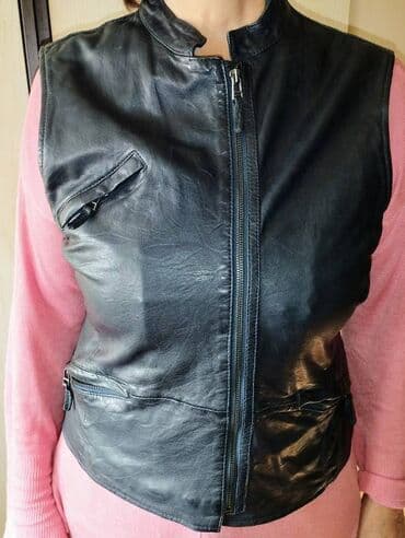ramax novi sad: Massimo Dutti, L (EU 40), Koža, bоја - Crna — 15