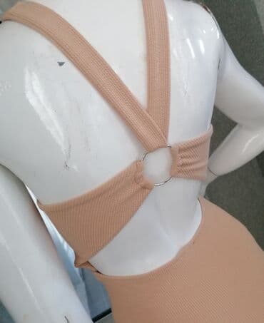 burberry london zenski: Finery London S (EU 36), bоја - Bež, Koktel, klub, Top (bez rukava) — 3