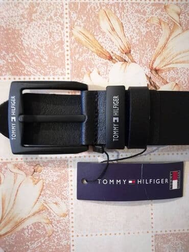 mona zenski kaisevi mona kais sa m snalom: Muški, Tommy Hilfiger, Materijal: Koža — 2