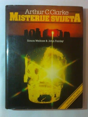 zvucnik i knjiga: Prodajem knjigu "misterije sveta" od artura c. Klarka,knjiga je — 1
