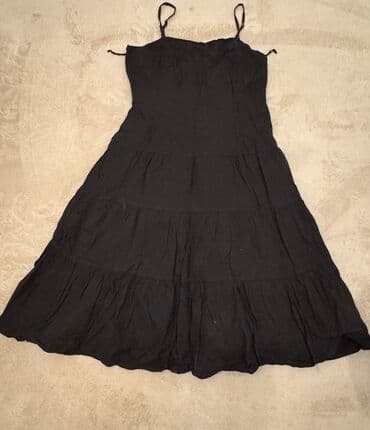 haljine deda mrazice: 9Fashion Woman XL (EU 42), L (EU 40), bоја - Crna, Na bretele — 1