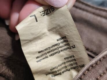 Pantalone: L (EU 40), Visok struk, Ravne nogavice — 5