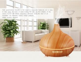 second hand telefoni: 300ml aroma essential oil diffuser ultrasonic air humidifier ponovo u — 4