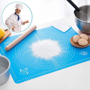podloga za gletovanje: Nelepljiva silikonska podloga za testo Cook XXL Mat 70x50 cm Boja  — 8