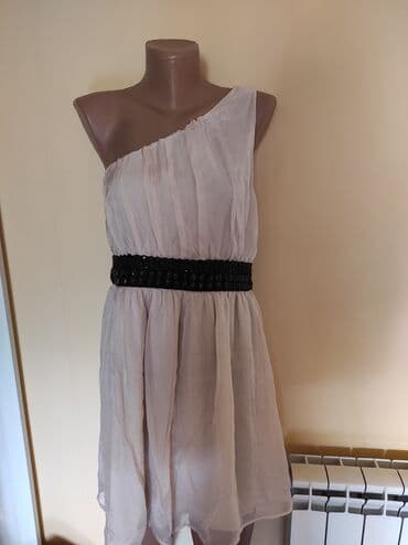 midi haljine h m: 9Fashion Woman S (EU 36), bоја - Bež, Večernji, maturski, Drugi tip rukava — 1