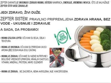 dodatak za slavinu na sudoperi: Zepter šerpa za zdravo kuvanje na pari JEFTINO. Zepter šerpa za — 3