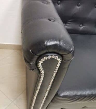 dvosed i trosed: Kožna sofa, nema nikakva oštećenja. 
lično preuzimanje — 2