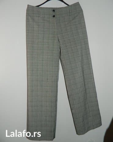 lanene pantalone zenske: M (EU 38), Normalan struk, Ravne nogavice — 2