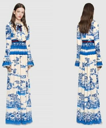 tiffany bela haljina: Gucci S (EU 36), bоја - Bela, Večernji, maturski, Dugih rukava — 10