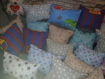 Pillows: Throw pillow, color - Multicolored — 4