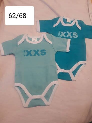 polovna garderoba za bebe: Bodi za bebe, 62-68 — 1