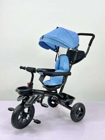 zastita za pojas za decu: TRICIKL TS-68 - Rotirajuce sediste -Metalni ram -Za jedno dete — 4