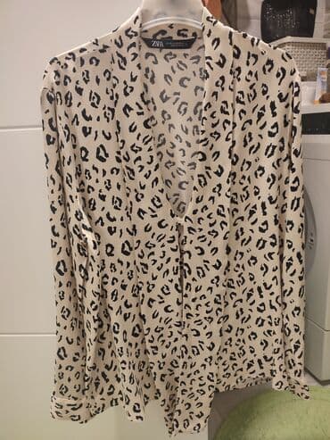 balea krema za vrat i dekolte: Zara, XS (EU 34), Viskoza, Leopard, krokodil, zebra, bоја - Šareno — 2