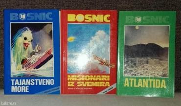zvucnik i mikrofon: Komplet knjiga ahmeda bosnića, - atlantida - tajanstveno more - — 2