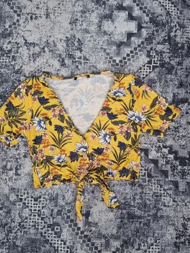 boss majica na kragnu: 9Fashion Woman, S (EU 36), Likra, bоја - Šareno — 1
