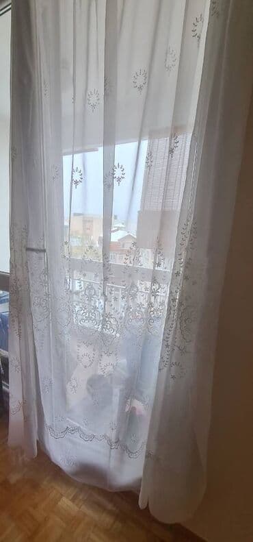 Curtains & Drapes: Net, Voile & Sheer Curtains, color - White — 1