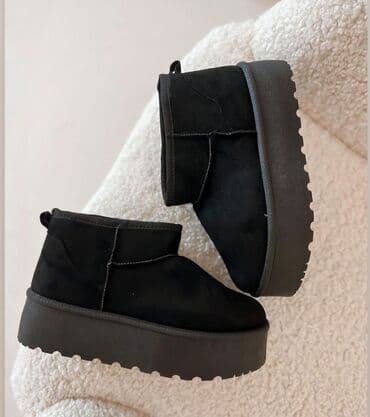 tecnost za meka sociva: Ugg mini čizme, bоја - Crna, 38 — 3