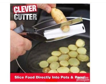 dormeo prostirke cene: Clever Cutter-2u1 kuhinjski nož i daska. Clever Cutter kombinuje — 6