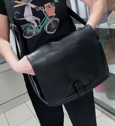 torba preko ramena: Torba za rame, Materijal: Koža — 4