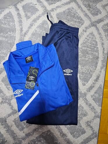 trenerke tek flis: Umbro, S (EU 36), Jednobojni, bоја - Svetloplava — 1