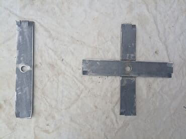 cena prohromskog lima po kilogramu: Noževi za prekrupač-čekićar sa slike,dva tipa,jedan i dupli (krst),oba — 1