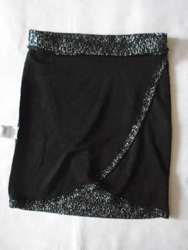 suknja sorc stradivarius: S (EU 36), Mini, bоја - Crna — 3