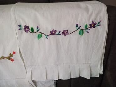 Towels: Floral, color - White — 4