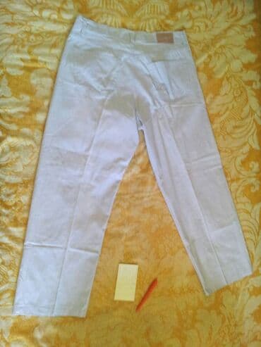 elegantne pantalone sa visokim strukom: Farmerke, 38 / 34, Loose fit — 12