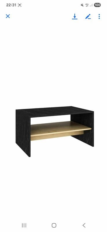 polovan namestaj iz inostranstva u palanci: Apollon - White, Sapphire Oak White Sapphire Oak Coffee Table 100% — 3