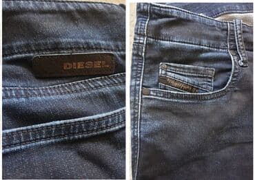 teksas haljine novi sad: DIESEL original farmerke uske stretch, teget boje, izgledaju kao da su — 9