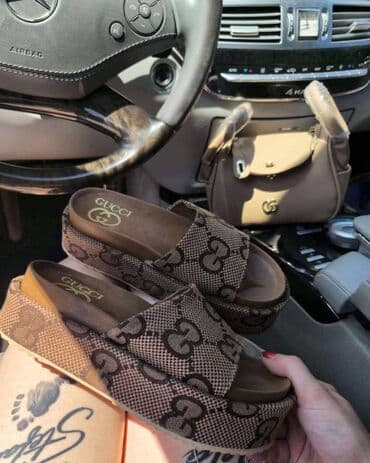 gucci papuce sa krznom: Modne papuče, 41 — 2