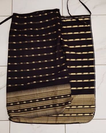suknja sorc stradivarius: One size, Maksi, bоја - Crna — 4