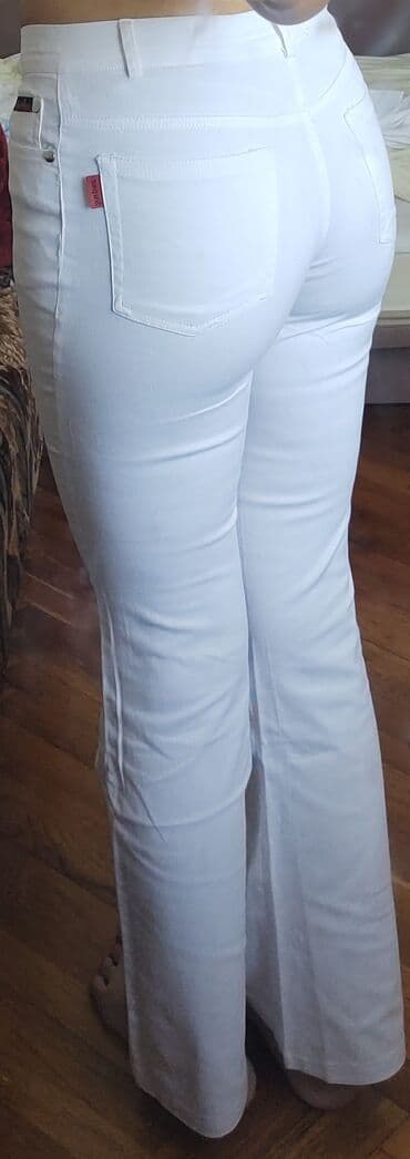 zenske pantalone h m: Prelep ženski model pantalona sa likrom, veličine M, L i XL — 2