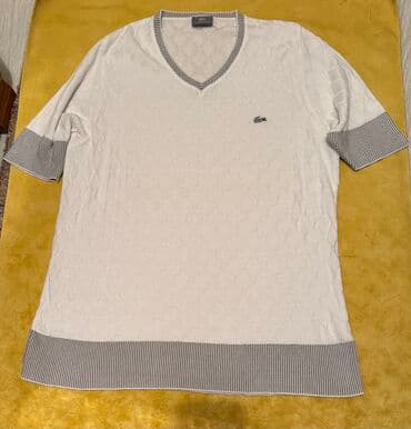 set za manikir i pedikir lidl: Lacoste, M (EU 38), L (EU 40), Pamuk, bоја - Bela — 1