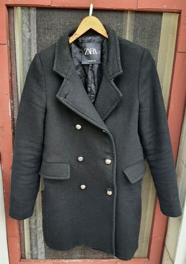 kaputi za starije dame: Zara, XS (EU 34), Jednobojni, Sa postavom — 9