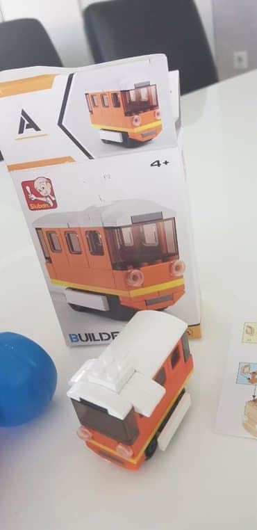 sorc za kupanje lacoste: Voz - Sluban, igracka za decu, kockice kao lego, imam puno igracaka za — 4