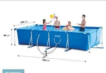 sat mladenovac: 💦💦💦 Bazen INTEX 450 x 220 x 84 cm metalna konstrukcija sa pumpom NOVO! — 3