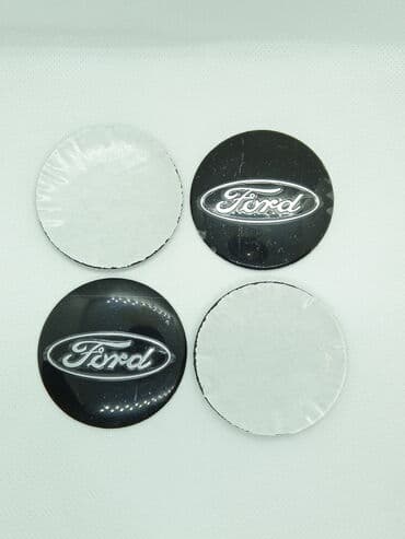 tuning nalepnice za auto: FORD-plastificirane nalepnice za felne-set od 4 komada CRNE FORD - — 3