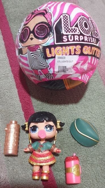 lutke masa i meda igracke: LOL suprise LIGHTS glitter lutka, original, lutka ima sljokice, blago — 1