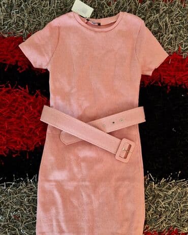 zara pink haljina: One size, bоја - Roze, Kratkih rukava — 2