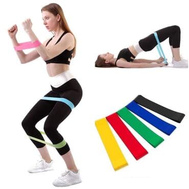 max stop traka: Set od pet elastičnih traka za jogu, fitnes I aerobik. Sigurne i — 3