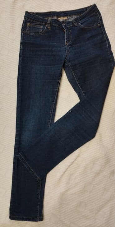 vunene pantalone: 29, 32, Keper, Normalan struk, Ravne nogavice — 5