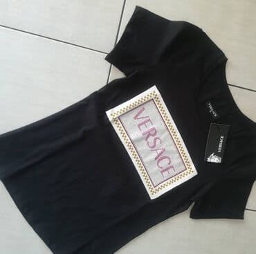 versace majice: S (EU 36), Pamuk, bоја - Crna — 3