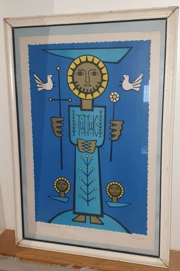 zakacke za slike: Slika, 82 x 56 cm, Upotrebljenо — 2