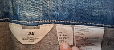 pepco za bebe: H&M, Komplet: Duks, Farmerke, 128-134 — 6