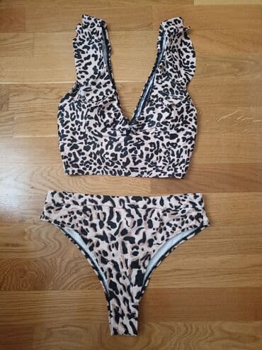 push up helanke novi sad: M (EU 38), Poliester, Leopard, krokodil, zebra, bоја - Bež — 1