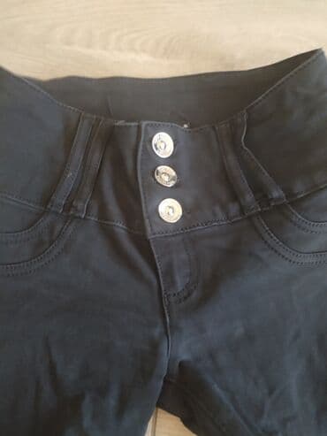 lanene pantalone zenske: S (EU 36) — 2