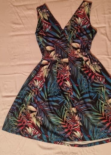 Haljine: Dolce & Gabbana XS (EU 34), bоја - Svetloplava, Koktel, klub, Top (bez rukava) — 5